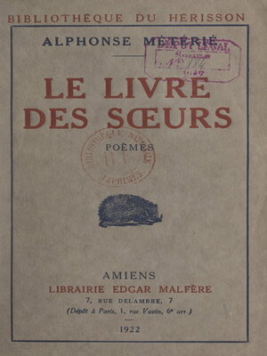 cover image of Le livre des sœurs, 1907-1913
